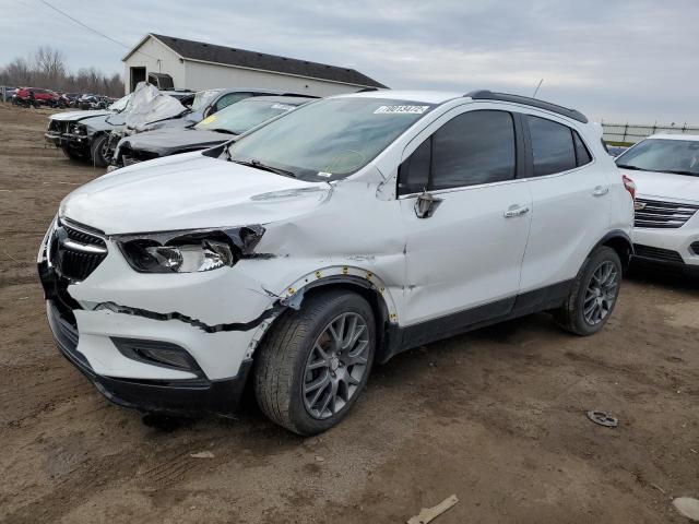 KL4CJ1SB8KB953183 - 2019 BUICK ENCORE SPORT TOURING WHITE photo 1