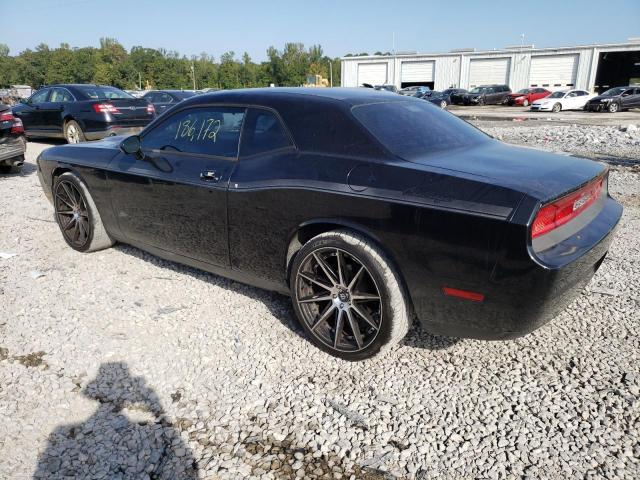 2B3CJ4DV3AH260446 - 2010 DODGE CHALLENGER SE BLACK photo 2