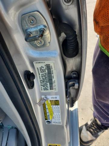 1NXBU4EE5AZ252115 - 2010 TOYOTA COROLLA BASE 银色 照片 12