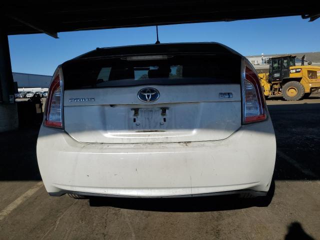 JTDKN3DU2D1708453 - 2013 TOYOTA PRIUS 白色 照片 6