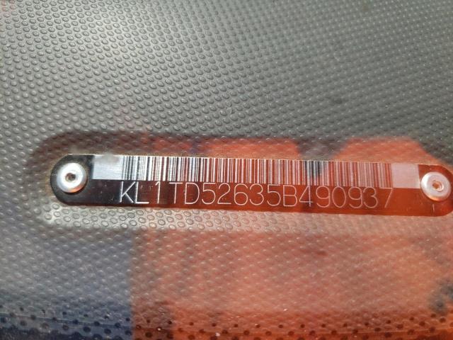 KL1TD52635B490937 - 2005 CHEVROLET AVEO BASE Ağ foto 12