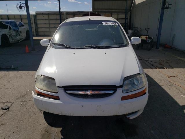 KL1TD52635B490937 - 2005 CHEVROLET AVEO BASE Ağ foto 5