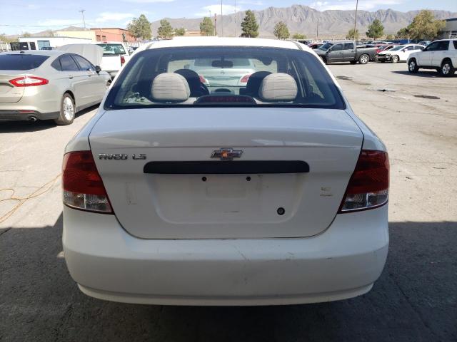 KL1TD52635B490937 - 2005 CHEVROLET AVEO BASE Ağ foto 6