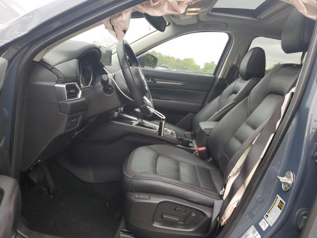 JM3KFBCMXM0447594 - 2021 MAZDA CX-5 TOURING BLUE photo 7