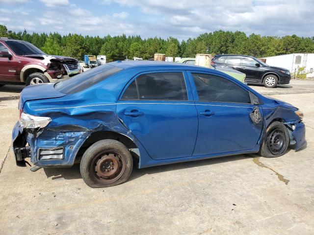 1NXBU4EE1AZ334620 - 2010 TOYOTA COROLLA BASE BLUE photo 3