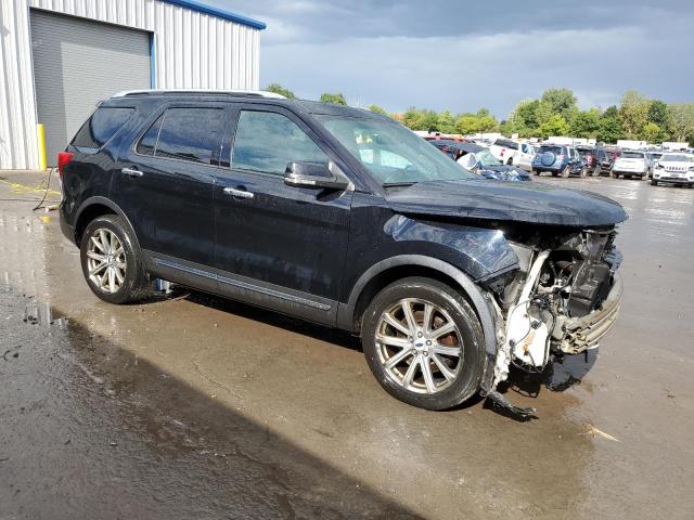 1FM5K8F82HGD24268 - 2017 FORD EXPLORER LIMITED BLACK photo 4