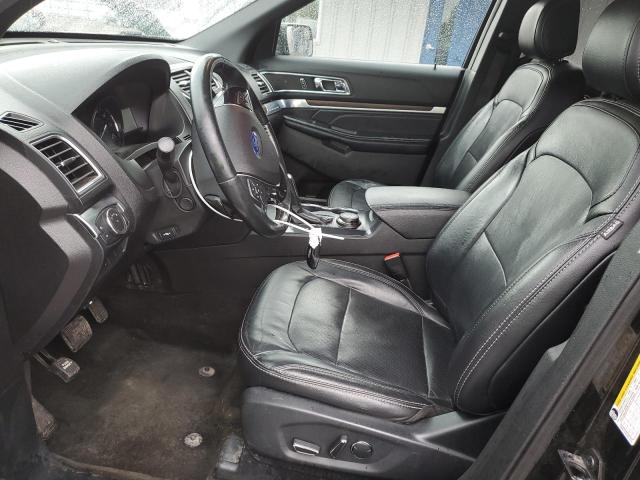 1FM5K8F82HGD24268 - 2017 FORD EXPLORER LIMITED BLACK photo 7
