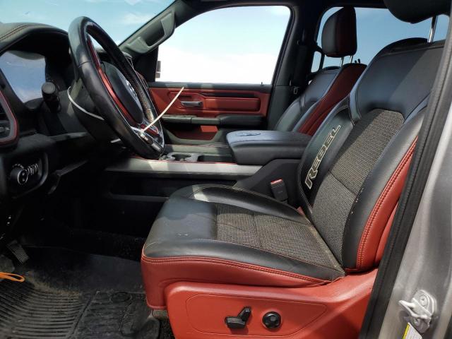 1C6SRFLT5KN736419 - 2019 RAM 1500 REBEL ნაცრისფერი ფოტო 7