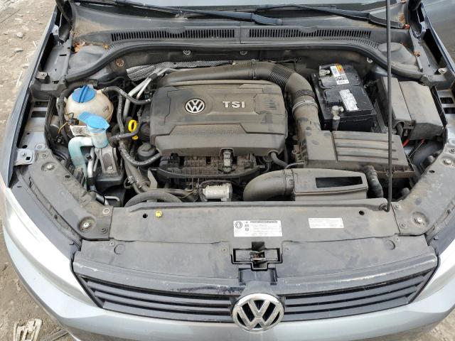 3VWD17AJ3EM405057 - 2014 VOLKSWAGEN JETTA SE ნაცრისფერი ფოტო 11