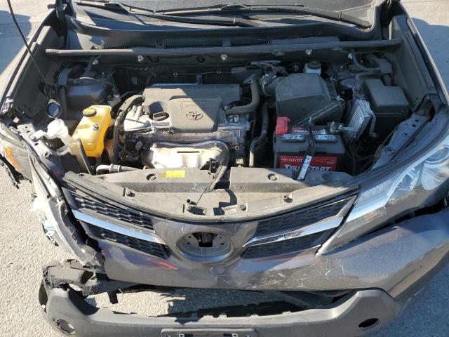 2T3WFREV6DW011815 - 2013 TOYOTA RAV4 XLE GRAY photo 12