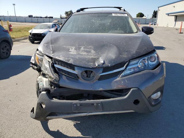 2T3WFREV6DW011815 - 2013 TOYOTA RAV4 XLE GRAY photo 5