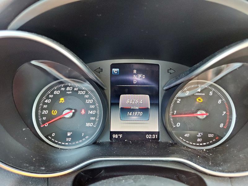 55SWF4KB0FU088068 - 2015 MERCEDES-BENZ C 300 4MATIC SILVER photo 9