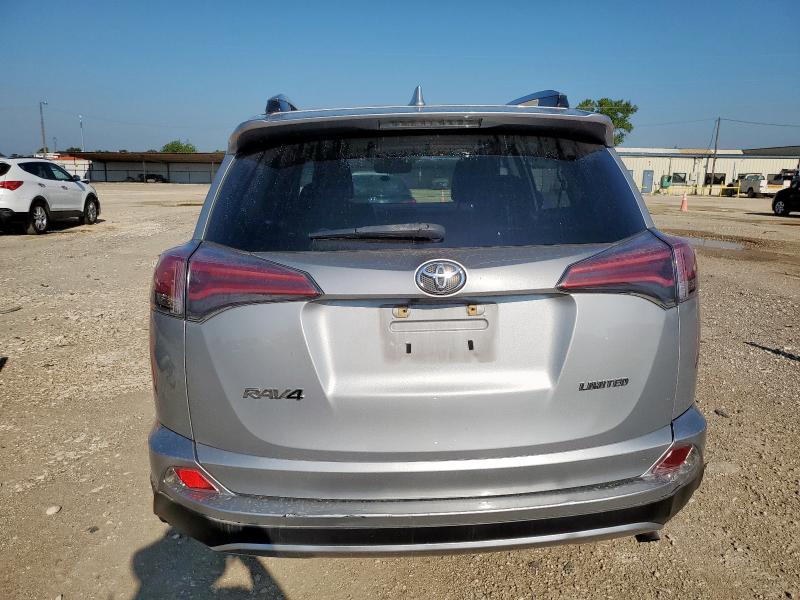 2T3YFREV0JW444146 - 2018 TOYOTA RAV4 LIMITED ვერცხლისფერი ფოტო 6
