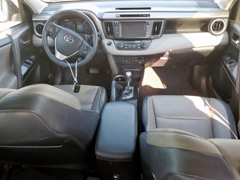 2T3YFREV0JW444146 - 2018 TOYOTA RAV4 LIMITED ვერცხლისფერი ფოტო 8