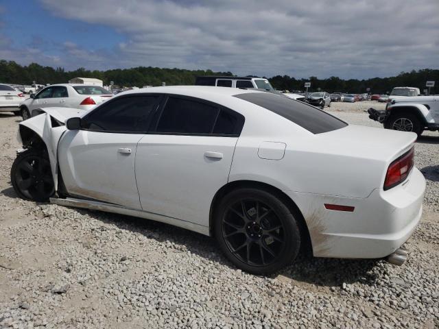 2C3CDXCT5EH339019 - 2014 DODGE CHARGER R/T WHITE photo 2