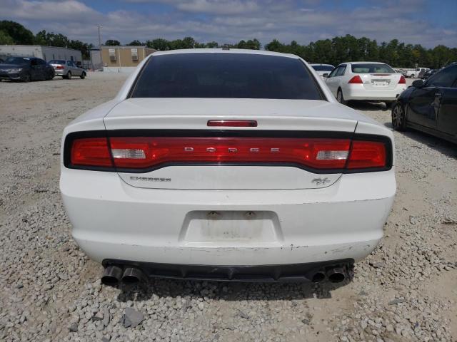 2C3CDXCT5EH339019 - 2014 DODGE CHARGER R/T WHITE photo 6