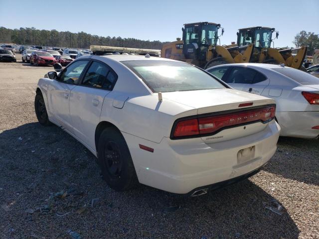 2C3CDXAG7CH240365 - 2012 DODGE CHARGER POLICE WHITE photo 2
