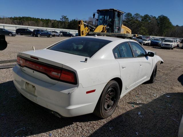 2C3CDXAG7CH240365 - 2012 DODGE CHARGER POLICE WHITE photo 3
