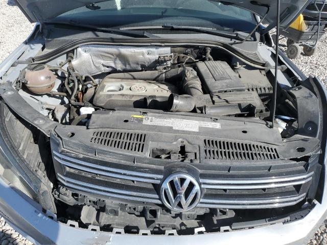 WVGAV7AX4DW544526 - 2013 VOLKSWAGEN TIGUAN S SILVER photo 11