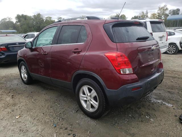 3GNCJLSB8GL274173 - 2016 CHEVROLET TRAX 1LT MAROON photo 2