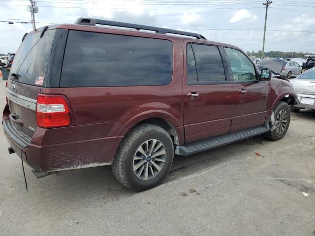 1FMJK1HT9HEA33544 - 2017 FORD EXPEDITION EL XLT RED photo 3