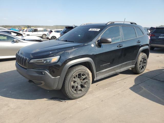 1C4PJMBX0KD142051 - 2019 JEEP CHEROKEE TRAILHAWK BLACK photo 1