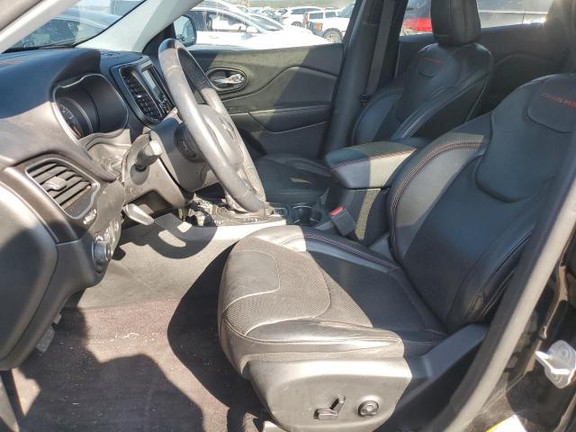 1C4PJMBX0KD142051 - 2019 JEEP CHEROKEE TRAILHAWK BLACK photo 7