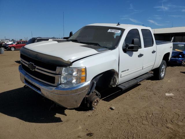 1GC1KXC87DF135858 - 2013 CHEVROLET silverado K2500 HEAVY DUTY LT WHITE photo 1