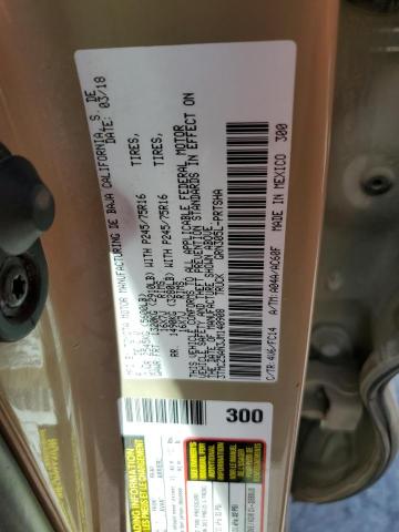 3TMCZ5AN3JM140908 - 2018 TOYOTA TACOMA DOUBLE CAB Qəhvəyi foto 12