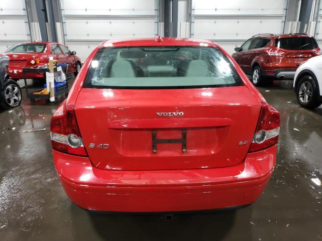 YV1MS382772315941 - 2007 VOLVO S40 2.4I RED photo 6