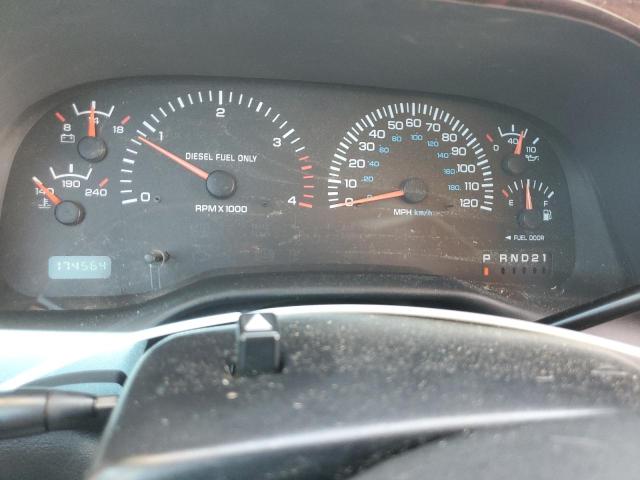 1B7KC2367YJ141746 - 2000 DODGE RAM 2500 Noir photo 9