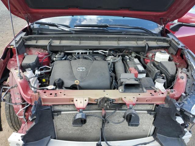 5TDHZRBH9NS190353 - 2022 TOYOTA HIGHLANDER XLE RED photo 12