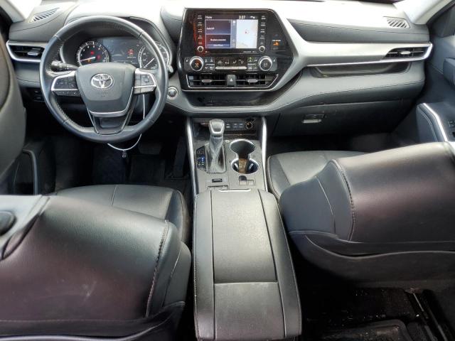 5TDHZRBH9NS190353 - 2022 TOYOTA HIGHLANDER XLE RED photo 8