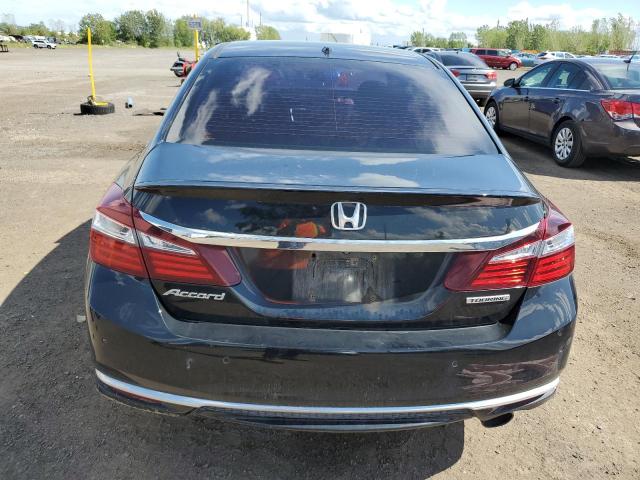 1HGCR2F02HA810968 - 2017 HONDA ACCORD EX BLACK photo 6