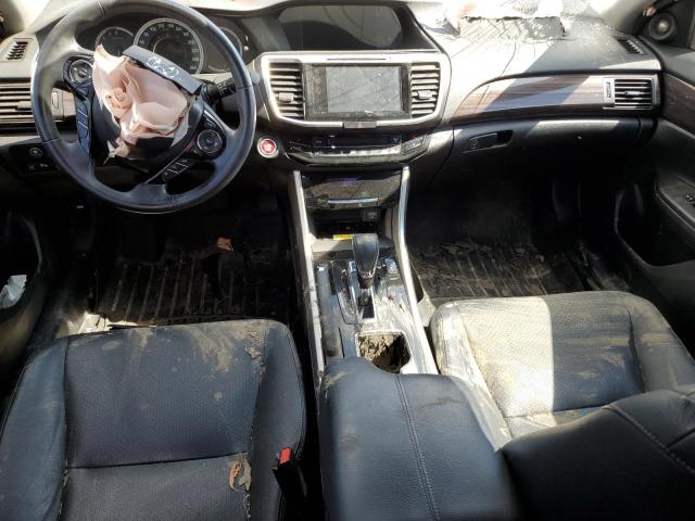 1HGCR2F02HA810968 - 2017 HONDA ACCORD EX BLACK photo 8