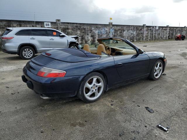 WP0CA2991XS654737 - 1999 PORSCHE 911 CARRERA BLUE photo 3