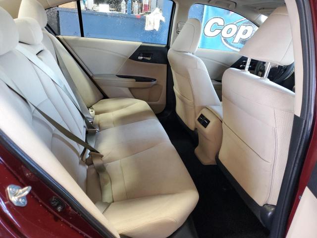 1HGCR2F77GA014356 - 2016 HONDA ACCORD EX MAROON photo 10