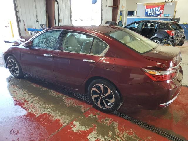 1HGCR2F77GA014356 - 2016 HONDA ACCORD EX MAROON photo 2