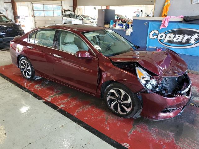 1HGCR2F77GA014356 - 2016 HONDA ACCORD EX MAROON photo 4