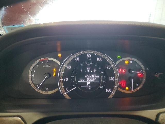 1HGCR2F77GA014356 - 2016 HONDA ACCORD EX MAROON photo 9