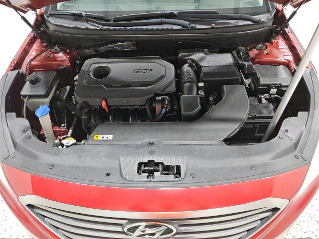 5NPE24AF4HH576487 - 2017 HYUNDAI SONATA SE RED photo 11
