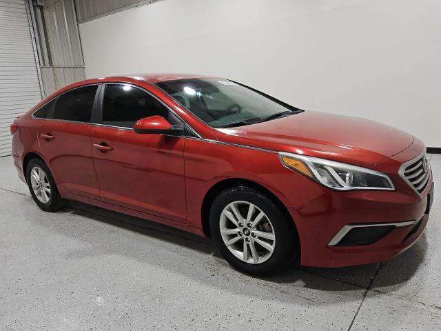 5NPE24AF4HH576487 - 2017 HYUNDAI SONATA SE RED photo 4