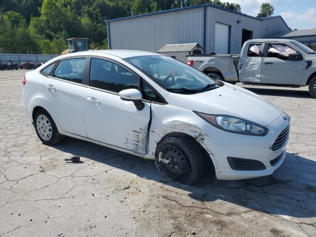3FADP4AJXKM129445 - 2019 FORD FIESTA S WHITE photo 4