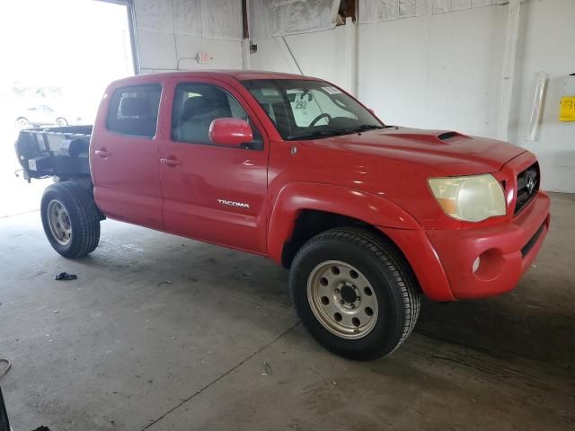 5TELU42N46Z295498 - 2006 TOYOTA TACOMA DOUBLE CAB 红色 照片 4