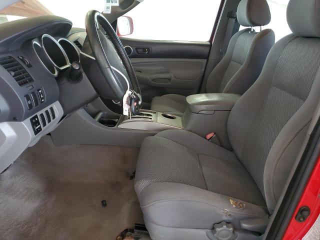 5TELU42N46Z295498 - 2006 TOYOTA TACOMA DOUBLE CAB 红色 照片 7