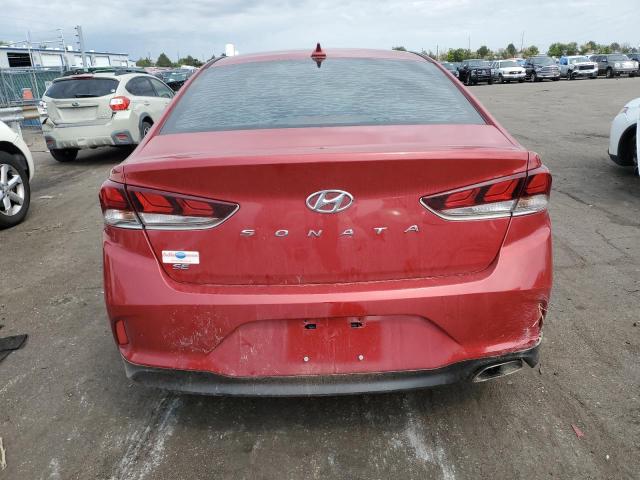 5NPE24AF2JH709057 - 2018 HYUNDAI SONATA SE RED photo 6