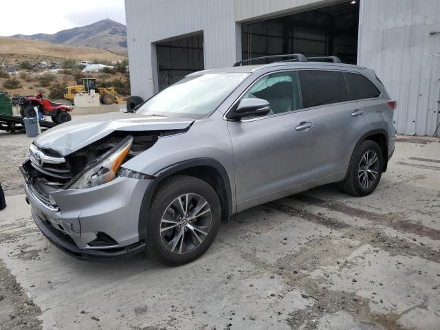 5TDJKRFH8GS502617 - 2016 TOYOTA HIGHLANDER XLE GRAY photo 1
