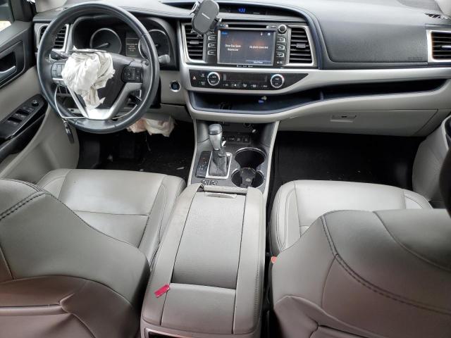 5TDJKRFH8GS502617 - 2016 TOYOTA HIGHLANDER XLE GRAY photo 8