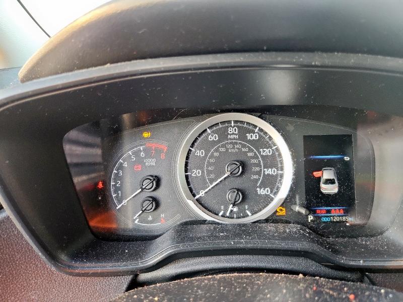 JTDEPRAE4LJ040824 - 2020 TOYOTA COROLLA LE BLUE photo 9