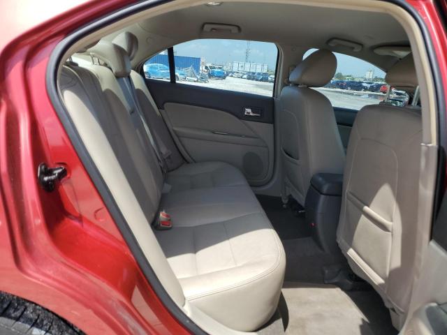 3FAHP0JAXBR249906 - 2011 FORD FUSION SEL RED photo 10